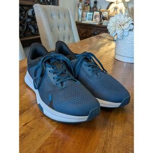 Kuru Atom Mens Blue Black Athletic Walking Shoes Sneakers 10.5 Medium 107004105
